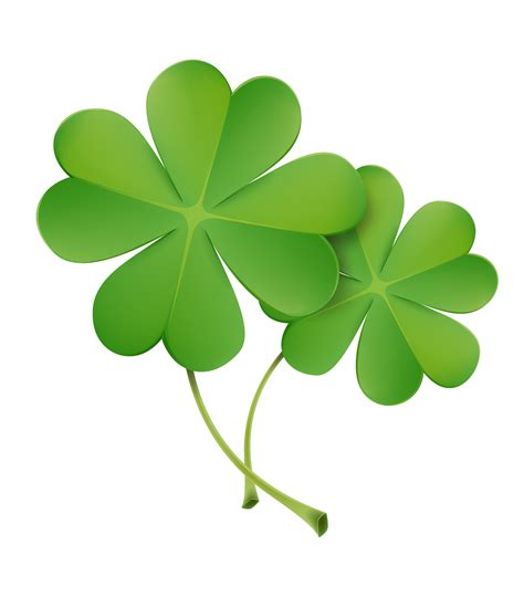 transparent four leaf clover png